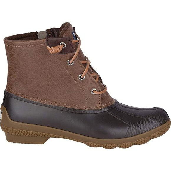 Sperry Womens Syren Waterproof Gulf Duck Boot STS8025 Brown Size 8.5 - Picture 2 of 6